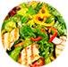 Ensalada mixta con Pechuga de Pollo